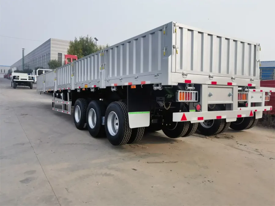 3 Axle Side Wall Semi Trailer