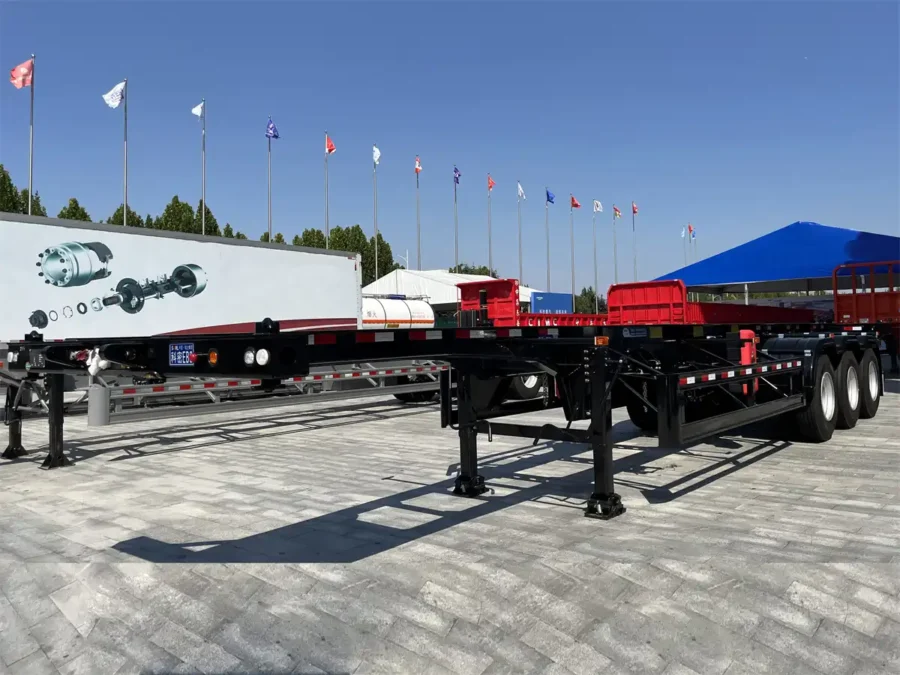 3-Axle-Skeleton-Semi-Trailer0 3 Axle Skeleton Semi Trailer
