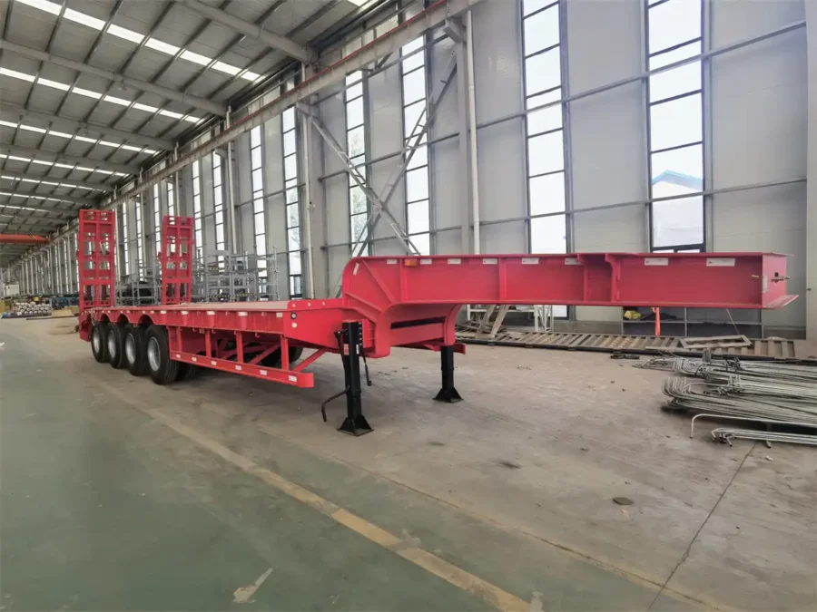 4-Axle-Lowboy-Trailer-for-Sale2 Heavy Duty 4 Axle Lowboy Trailer Available for Purchase