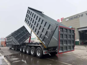 Front-side-rear-tipping-dump-trailer-6 Front Side Rear Tipper Dump Trailer