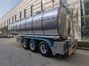 Stainless-Steel-Tanker-Trailer6 Stainless Steel Tanker Trailer